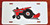 MASSEY FERGUSON MF1155 Tractor LICENSE PLATE on BLACK or WHITE Aluminum Plate