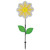 13" w WHITE DAISY FLOWER Ground Stake Wind Spinner garden décor, ITB-2686 13" w WHITE DAISY FLOWER Ground Stake Wind Spinner garden décor, ITB-2686