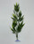 13" Floating Regular-leaf Bamboo Betta Hammock soft plastic Plant, SUCTION CUP base, Lower Forty Farm artificial aquarium plant