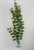 12" Floating Pea Leaf Betta Hammock soft plastic Plant, SUCTION CUP base, Lower Forty Farm artificial aquarium plant