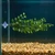 12" Floating Pea Leaf Betta Hammock soft plastic Plant, SUCTION CUP base, Lower Forty Farm artificial aquarium plant