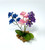4" Blue, Pink & Purple MIX Soft Silk Baby's Breath Small FLOWER  plant, Stone base, Goldfish & Betta-safe plant, Lower Forty Farm artificial aquarium plant