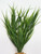15" Medium THICK 6-stem WILD GRASS Soft Plastic Plant, Stone Base, Lower Forty Farm, unique handmade realistic natural-looking artificial aquarium plant