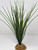 13 in. Extra THICK GREEN SPIKE Weed Grass Thick Realistic Artificial Aquarium plastic plant, stone base, Lower Forty Farm standing wireless artificial aquarium plant