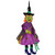 28" WITCH Wind Friend hanging windsock garden décor  ITB-1141 28" WITCH Wind Friend hanging windsock garden décor  ITB-1141