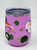 Hand-painted Koi Goldfish theme on Light Purple cup, 12 oz Stainless Steel POLAR CAMEL Wine Tumbler, gift boxed, One-of-a Kind by Lower Forty Farm