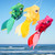PACK of 3 Assorted Small 15" DAMSEL FISH windsock, In the Breeze ITB-5234