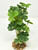 8" MED Irish Clover SHAMROCK BUSH soft plastic plant, stone base, Lower Forty Farm unique artificial aquarium plant