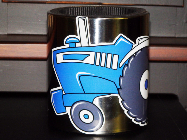 FORD, Long Magnetic CUP HOLDER with Original Artwork Decal by Lower Forty Farm