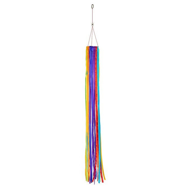 30"L x 3.5" SKINNY Rainbow RIBBON Windsock garden décor – In the Breeze ITB-5190 30"L x 3.5" SKINNY Rainbow RIBBON Windsock garden décor – In the Breeze ITB-5190