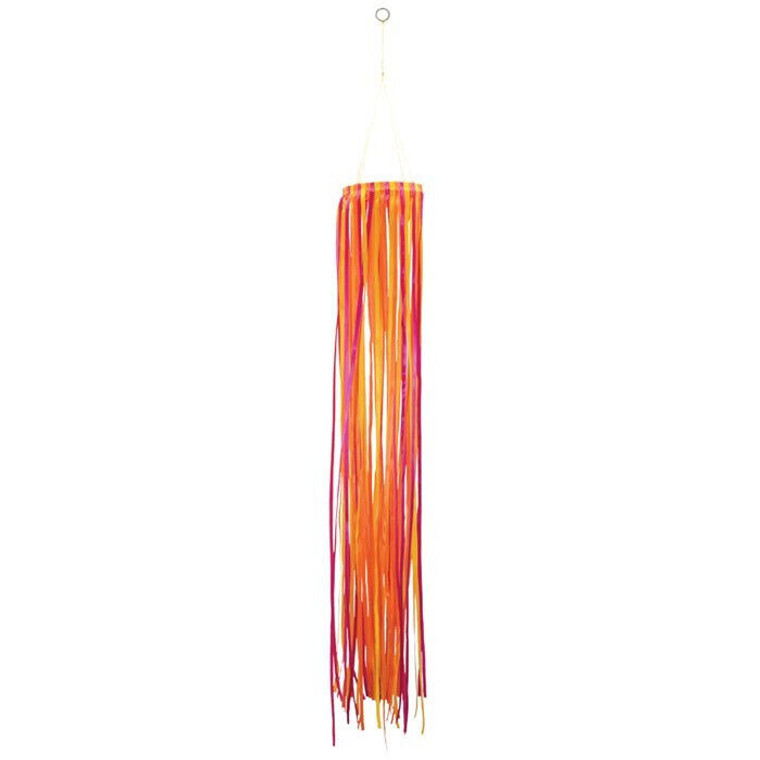 39"L x 4.5" SUNSET RIBBON gold-red Windsock garden décor In the Breeze ITB-5187 39"L x 4.5" SUNSET RIBBON gold-red Windsock garden décor In the Breeze ITB-5187