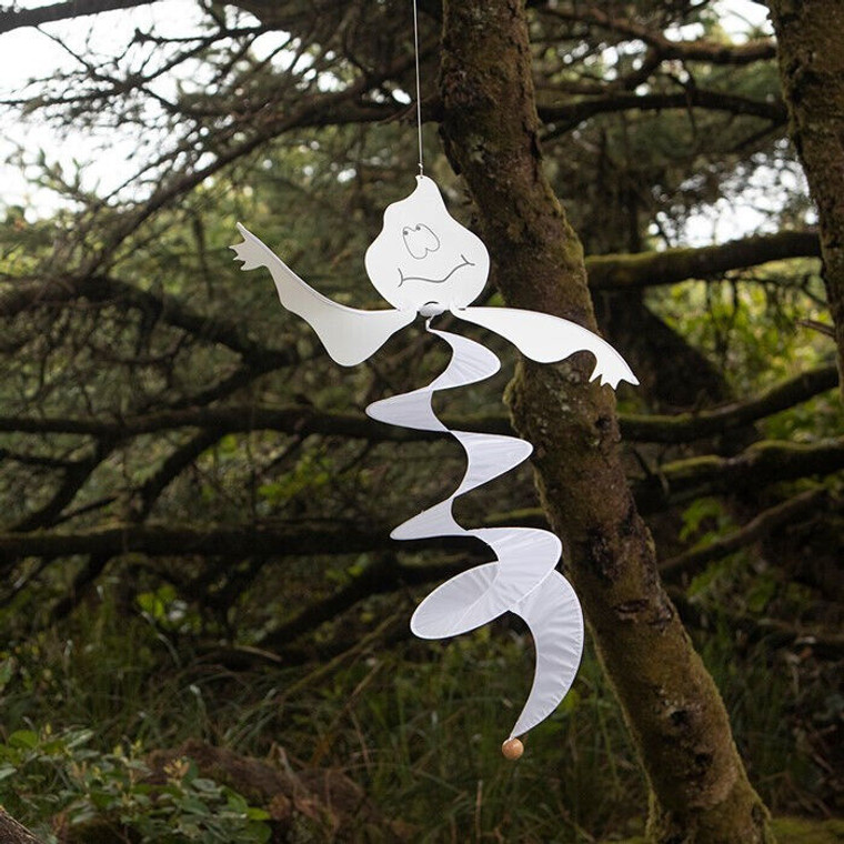 44”L GHOST CURLIE Halloween Twister Hanging Wind SPINNER garden décor – WF-80841 44”L GHOST CURLIE Halloween Twister Hanging Wind SPINNER garden décor – WF-80841
