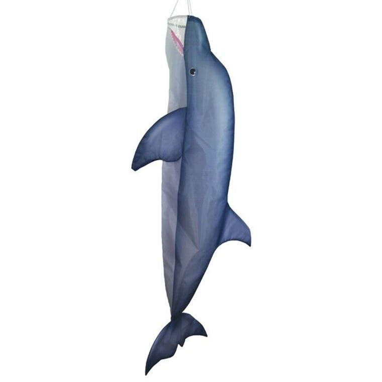 20" x 48" LARGE DOLPHIN Windsock garden décor – In the Breeze 5157