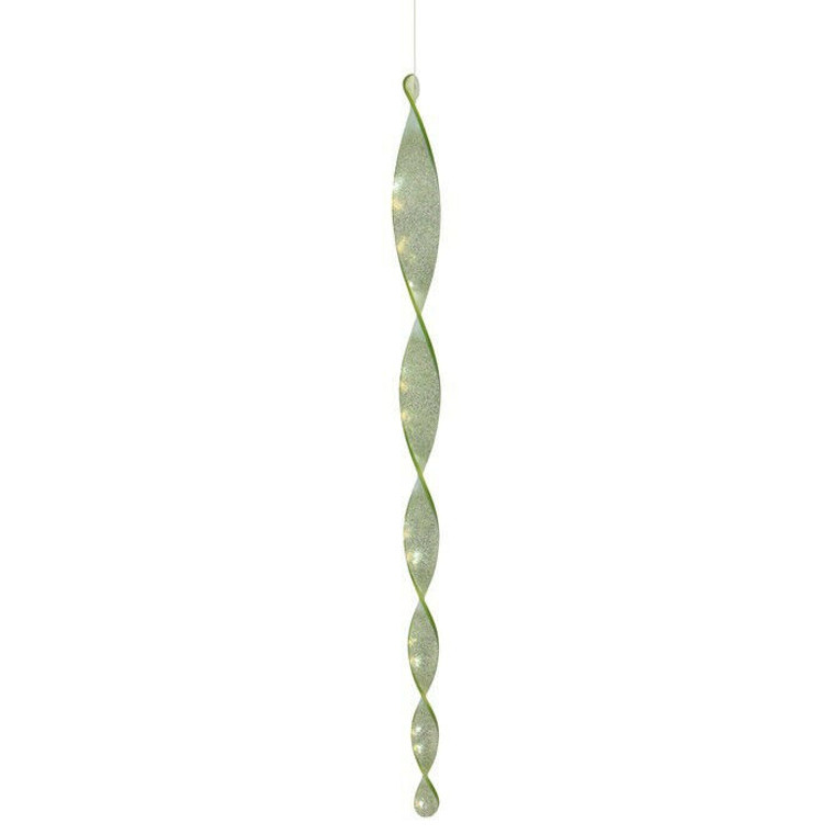 20" GREEN SPARKLE Windsicle ACRYLIC TWISTER hanging Spiral SPINNER, Wind Fairies 20" GREEN SPARKLE Windsicle ACRYLIC TWISTER hanging Spiral SPINNER, Wind Fairies