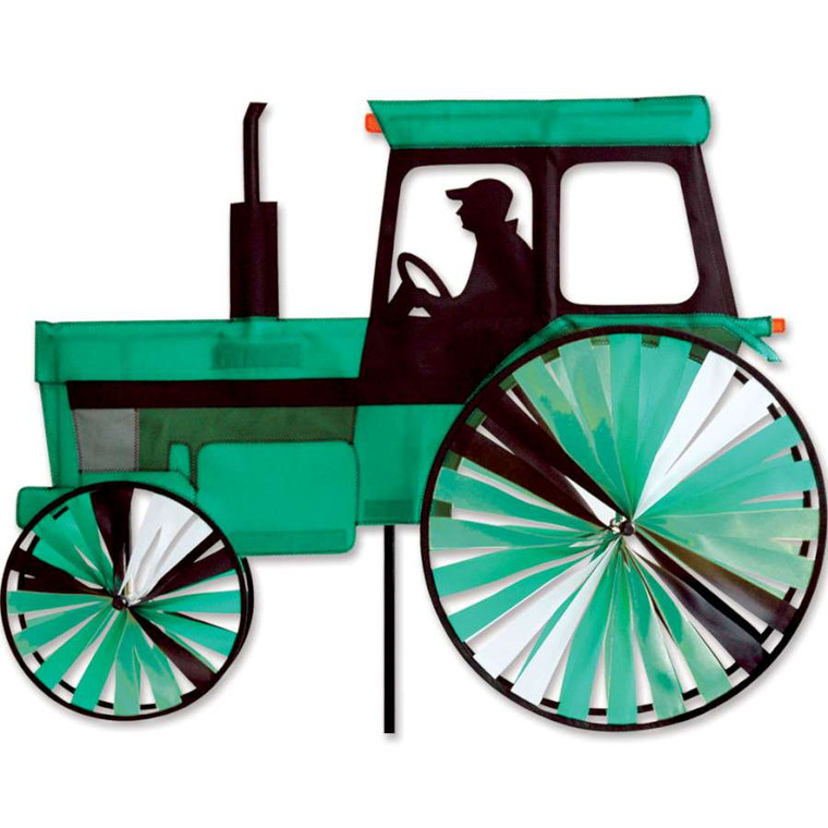 Green Modern Tractor spinner