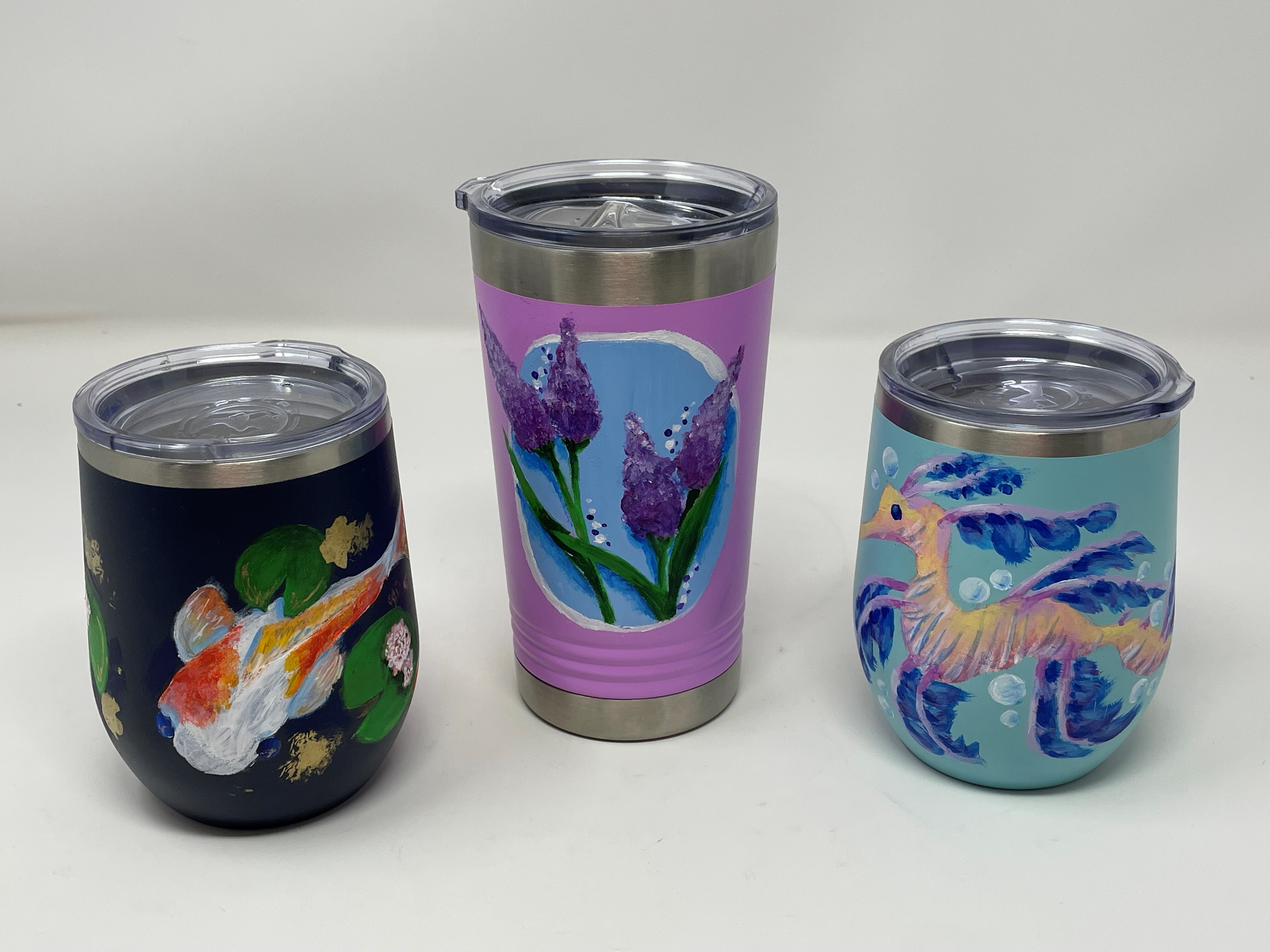 Hand Painted Tumblers