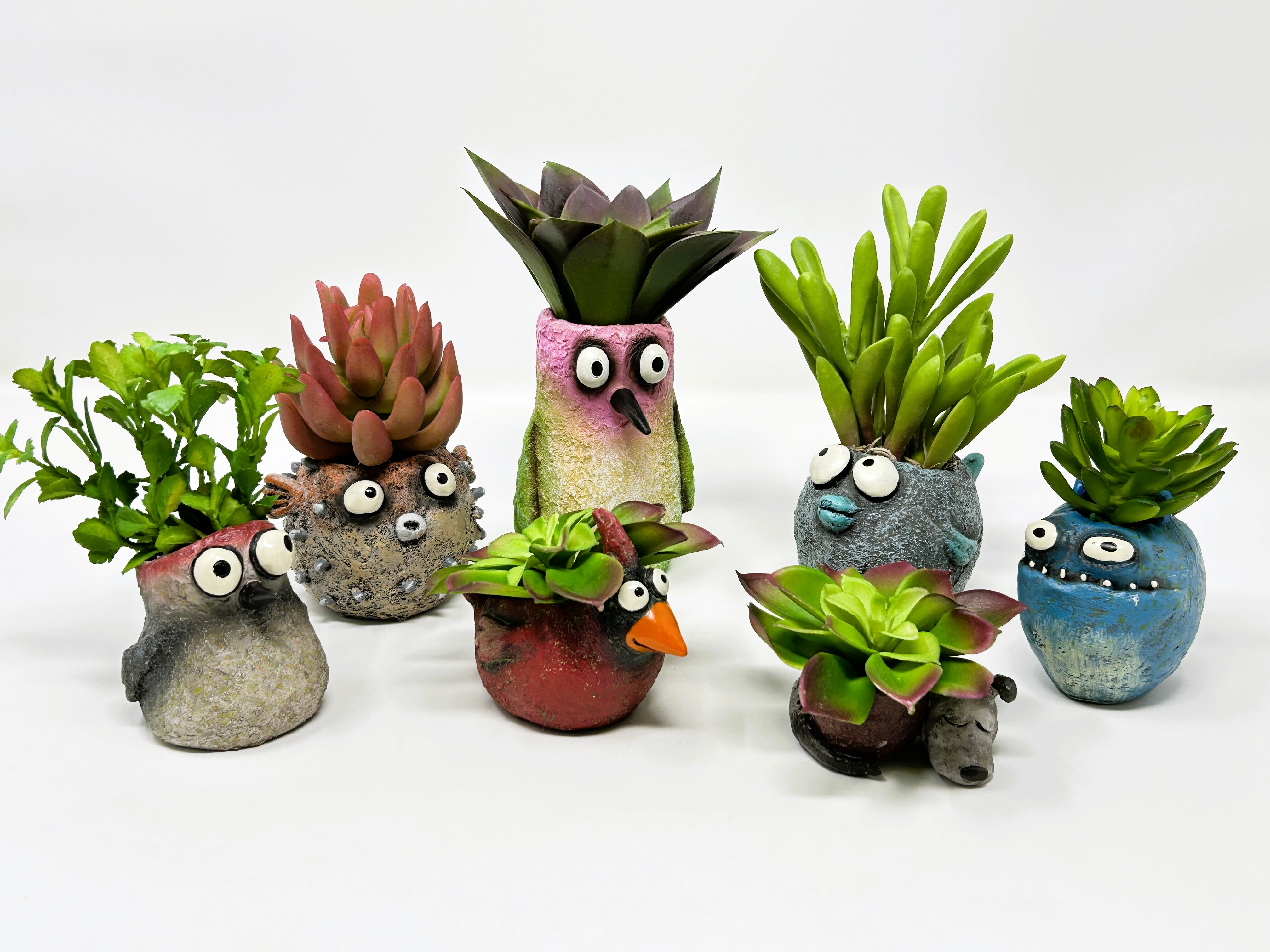 Unique Character Planters