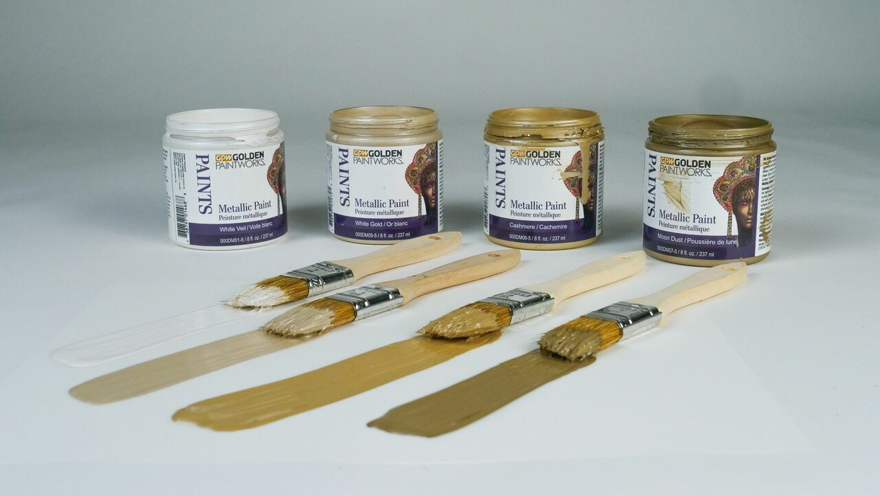 Golden PaintWorks Metallic Paint