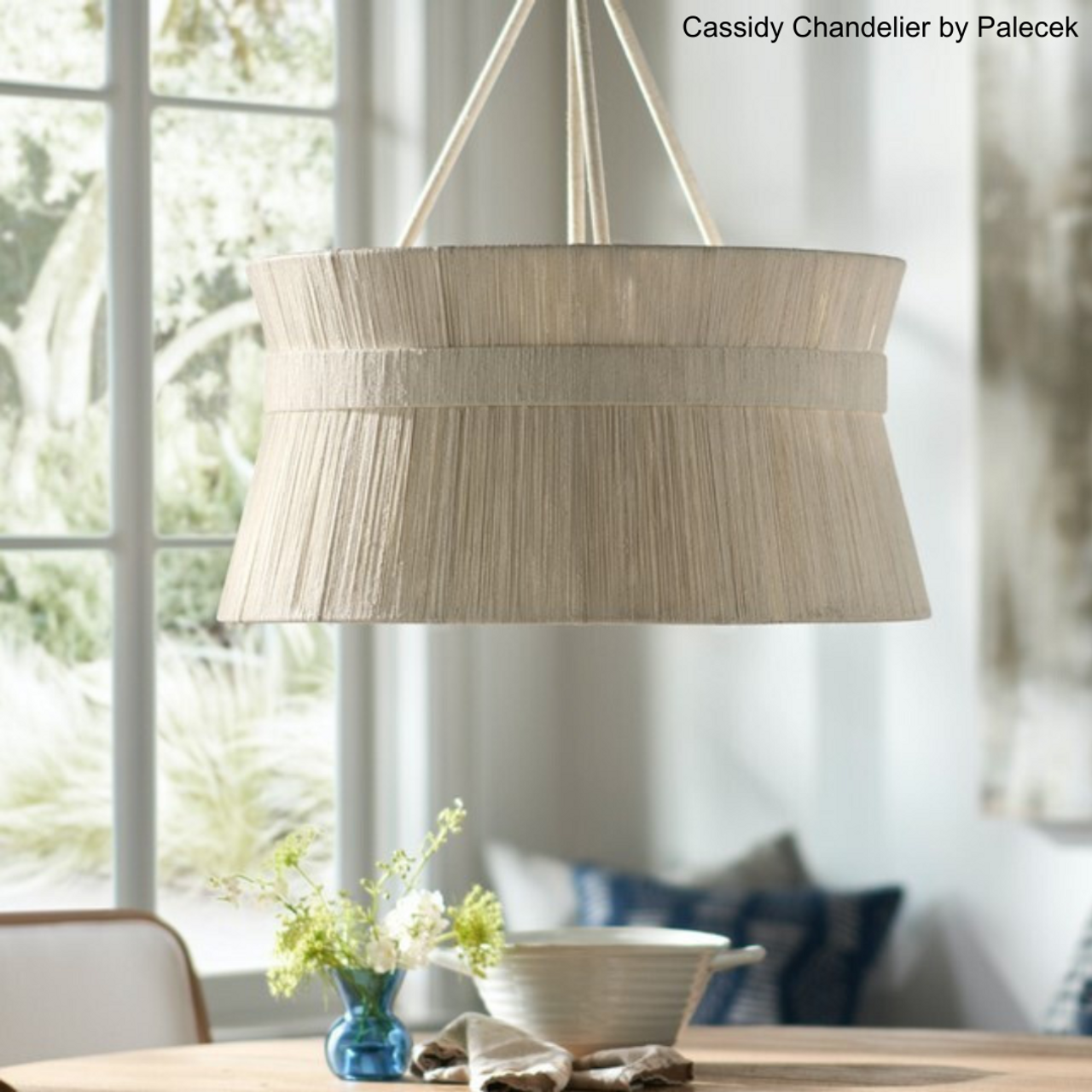 Drum Shade Chandeliers