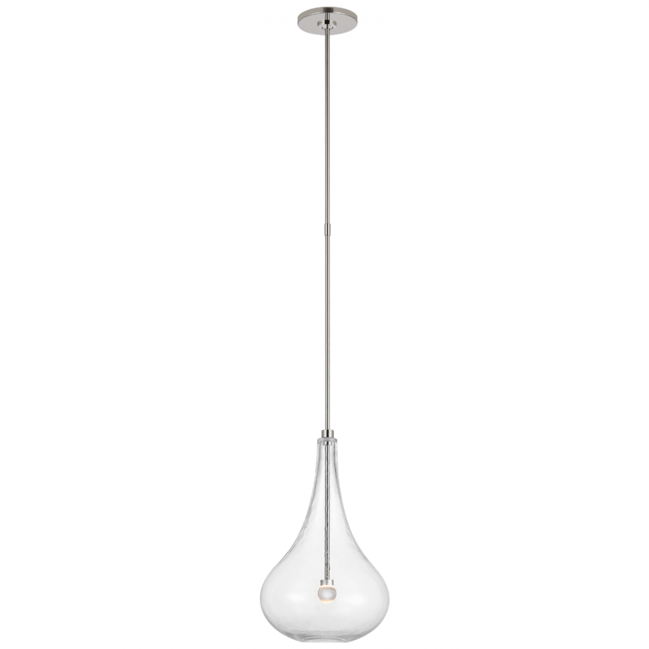 Lomme Small Pendant, Visual Comfort  Co. Signature Collection CD 5027PN-CG  D39CF Visual Comfort  Co. Signature Collection Down Mini Pendant