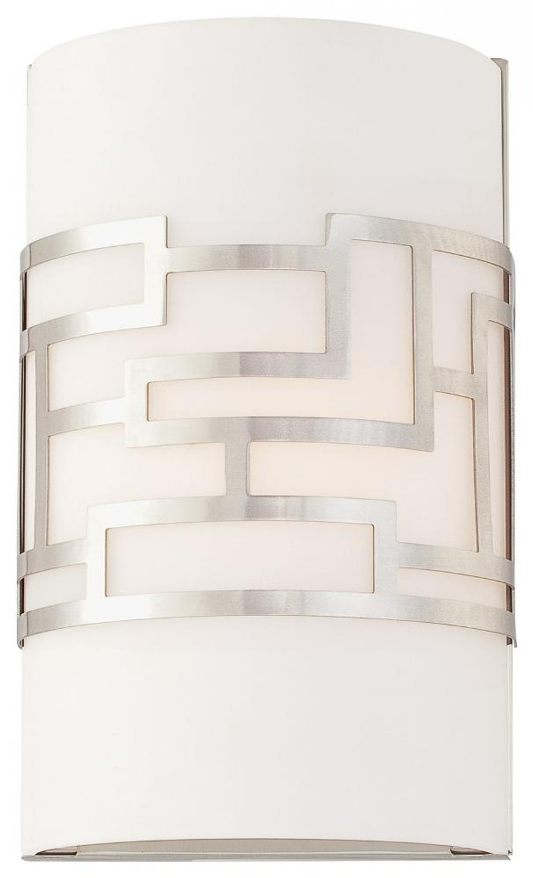 LIGHT WALL SCONCE, Minka George Kovacs P195-084 8UT7 Minka George Kovacs  Wall Sconce