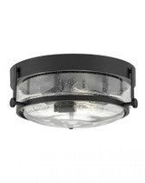 Hinkley Harper Small Flush Mount Black 