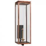 Visual Comfort & Co. Signature Collection Fresno Grande Bracketed Gas Wall Lantern, 1-Light, Soft Copper, 30.5"H (CHO 2562SC-CG D03QT) 