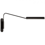 Visual Comfort & Co. Signature Collection Austin Large Articulating Wall Light, 1-Light, LED, Aged Iron, 16"H (IKF 2351AI D03QZ) 