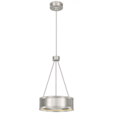 Visual Comfort & Co. Signature Collection Connery Ring Pendant, 1-Light, LED, Polished Nickel, 10"W (CHC 1610PN D03T1) 