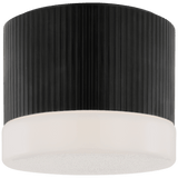 Visual Comfort & Co. Signature Collection Ace Flush Mount, 1-Light, LED, Bronze, 7"W (TOB 4355BZ-WG D00VU) 