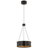 Visual Comfort & Co. Signature Collection Connery Ring Pendant, 1-Light, LED, Bronze, 10"W (CHC 1610BZ D01UG) 