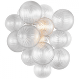 Visual Comfort & Co. Signature Collection Talia Medium Sconce, 2-Light, LED, Plaster White, 17"H (JN 2005PW-CG D01V4) 