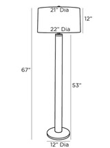 Arteriors Home Russel Floor Lamp 