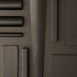 Hubbardton Forge Cuff Large Mini Pendant, 1-Light, Oil Rubbed Bronze, Clear Glass, 5.5"W (187340-SKT-MULT-14-ZM0447 5NMYZD) 