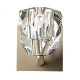 Hubbardton Forge Gatsby Bathroom Wall Sconce, 1-Light, Vintage Platinum, 5"W (201320-SKT-82-CR 5NQUT8) 