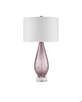 Currey and Company Optimist Purple Table Lamp 
