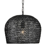 Currey and Company Piero Black Pendant 