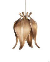 Currey and Company Iota 1-Light Round Multi-Drop Pendant 