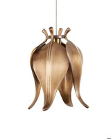 Currey and Company Iota 7-Light Linear Multi-Drop Pendant 