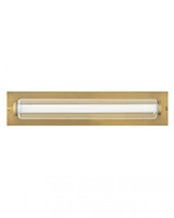 Hinkley Lucien Medium LED Vanity Lacquered Brass 