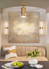 Hinkley Aiden Medium LED Vanity Lacquered Brass 