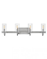 Hinkley Ryden Four Light Vanity Brushed Nickel 