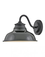 Hinkley Wallace Small Gooseneck Barn Light Black 