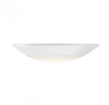 Savoy House LED 5CCT Disc Light, 1-Light, LED, White, 5.98"W (6-5CCT-6-WH ALUMK) 