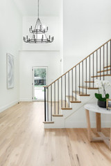 Crystorama Bailey Chandelier - Matte Black 39"H 