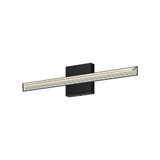 Kuzco Lighting Inc Saphir 23-in Black LED Vanity Light 