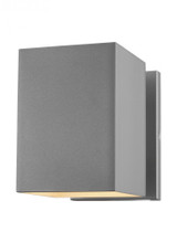 Visual Comfort & Co. Studio Collection Pohl Outdoor Wall Lantern, 1-Light, Painted Brushed Nickel, 7"H (8531701-753 70732MH) 