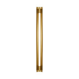 Visual Comfort & Co. Studio Collection Carson Bathroom Vanity Light, 1-Light, LED, Burnished Brass, White Shade, 3.5"W (KWL1111BBS 706X38Z) 