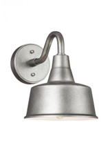 Visual Comfort & Co. Studio Collection Barn Light Outdoor Wall Lantern, 1-Light, Weathered Pewter, 10"H (8537401-57 706X76L) 