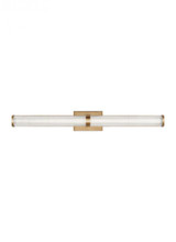 Visual Comfort & Co. Studio Collection Syden Wall Sconce, 1-Light, LED, Satin Brass, 36"H (4659293S-848 70705XX) 